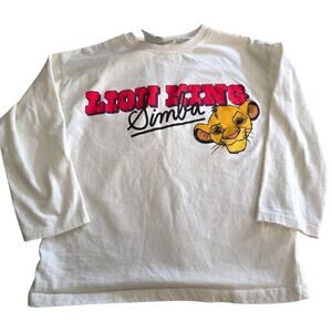 Disney Classics The Lion King Simba Shirt Zara Kids SZ 6 Years